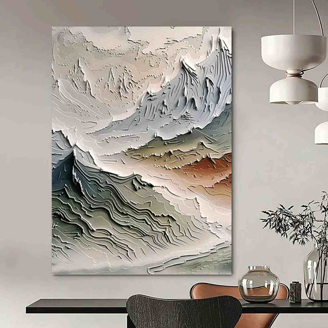 Mountain_Nature_Landscape_Textured_Abstract_Artwork_R1EE4 wall art